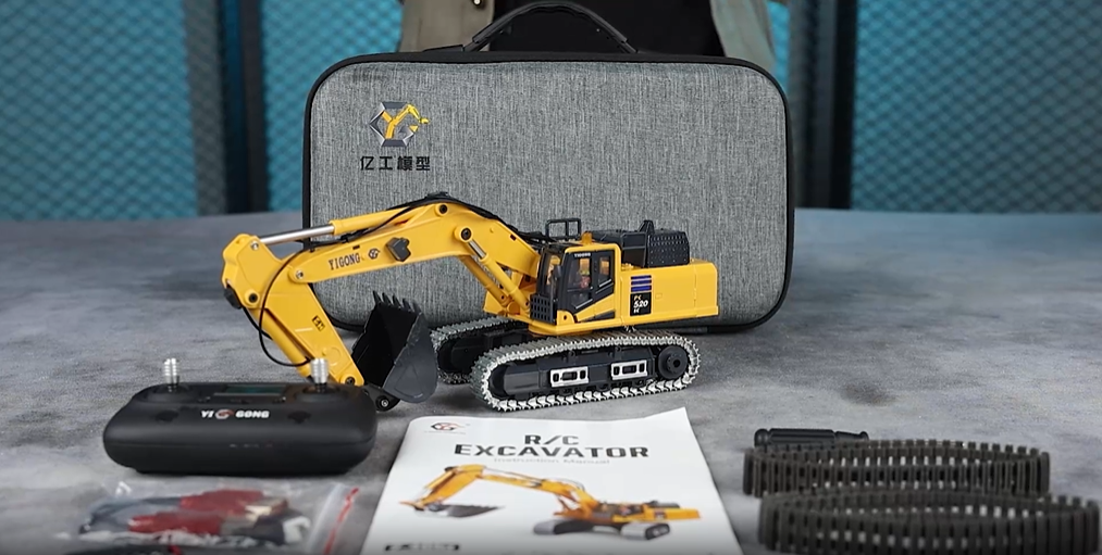 Amazon.com: wheelfun 1/50 RC Digger PC520 Electric Lifting Radio